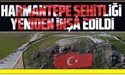 Harmantepe şehitliği yeniden inşa edildi