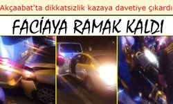 Akçaabat'ta dikkatsizlik kazaya davetiye çıkardı