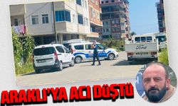 Araklı'ya dün geceden acı düştü