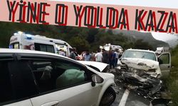 Araklı Karadere yolunda trafik kazası meydana geldi