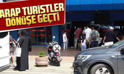 Arap turistlerin dönüş yolculuğu başladı