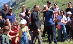Artvin’de çocuklar için yaylaya oyun parkı kuruldu