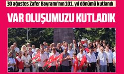 30 ağustos Zafer Bayramı’nın 101. yıl dönümü kutlandı