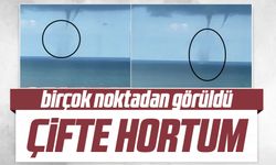 Trabzon’da çifte hortum