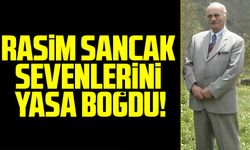 Rasim sancak sevenlerini yasa boğdu!