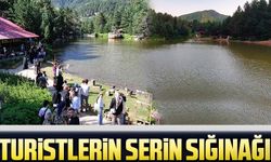 Turistlerin serin sığınağı Limni gölü