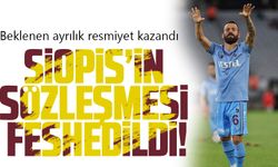 Siopis Trabzonspor’dan resmen ayrıldı