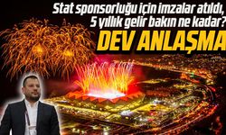 Stat sponsorluğu için imzalar atıldı