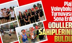 Plaj Voleybolu Turnuvası Sona Erdi