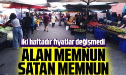Giresun halk pazarında iki haftadır fiyatlar değişmedi