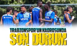 Trabzonspor'da derbi öncesi son durum