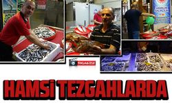 Hamsi tezgâhlarda yerini aldı