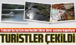 Turistler Trabzon'dan yavaş yavaş çekiliyor