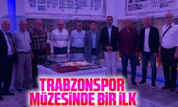 Trabzonspor Müzesinde bir İlk