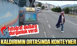 Giresun’da bu görüntü akıllara zarar