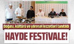 Rize'de GastroRize Festivaline hazırlık