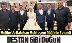 Melike Ve Batuhan Muhteşem Düğünle Evlendi