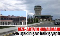 Rize-Artvin havalimanını 777 bin 548 kişi kullandı