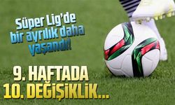Süper Lig’de bir ayrılık daha yaşandı!