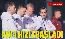 Abdullah Avcı hızlı başladı