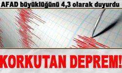 Kahramanmaraş'ta korkutan deprem!