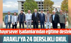 Araklı'ya 24 Derslikli Okul