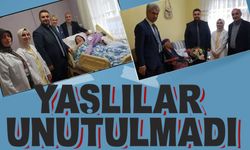 Maçka'da yaşlılar unutulmadı