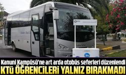 KTÜ öğrencileri yalnız bırakmadı