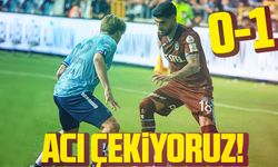 Trabzonspor acı çekiyor!