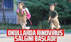 Okullarda Rinovirüs salgını başladı!