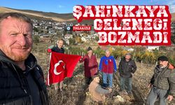 Şahinkayalılar bu yıl da geleneği bozmadı