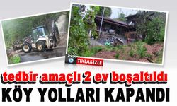 Artvin’de şiddetli yağışlar etki oldu