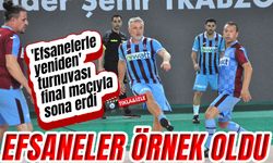 'Efsanelerle yeniden' turnuvası final maçıyla sona erdi