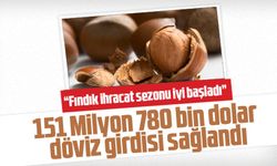 Fındıkta milyon dolarlık gelir sağlandı