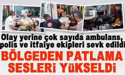 Samsun'da fabrikada patlama