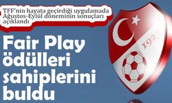 Fair Play ödülleri sahiplerini buldu