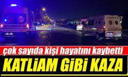 Konya'da katliam gibi kaza