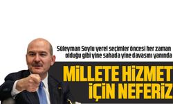 Süleyman Soylu her zaman sahada