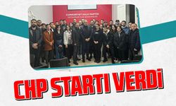 CHP startı verdi