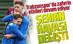 Trabzonspor’da zaferin etkileri devam ediyor