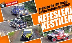 Trabzon’da Off-Road bakın nerede yapıldı?