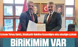 Türkay Gümüş, Büyükşehir Belediye Başkanlığına aday adaylığını açıkladı