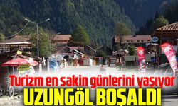 Uzungöl sessizliğe büründü