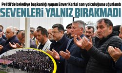 Enver Kartal son yolculuğuna uğurlandı