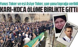 Yunus Toker ve eşi Asiye Toker, yan yana toprağa verildi