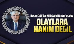 Nur Gemicilik Genel Müdürü Hasan Çebi’den milletvekili Aydın’a salvo