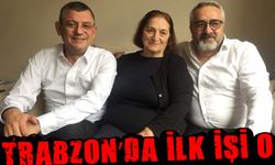 Özgür Özel’in Trabzon'da ilk işi o