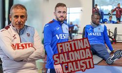 Fırtına salonda çalıştı