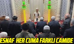 Trabzon’da esnaflar her Cuma farklı camide buluşuyor