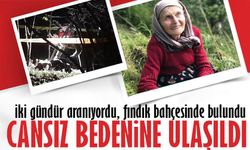 Emine Akgül fındık bahçesinde ölü bulundu